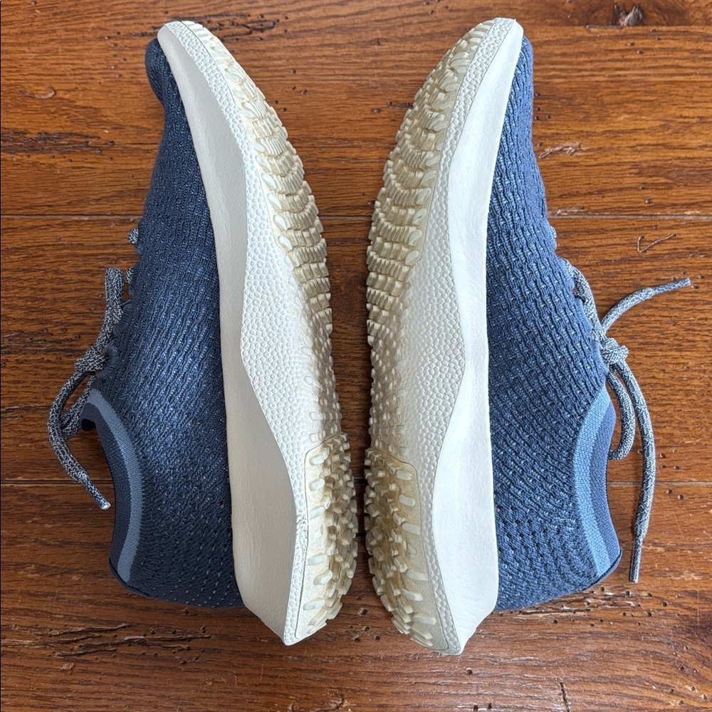 Allbirds Tree Dasher 2 Shoes Women’s Blue Slip-in Lace Up Sneaker Size 7.5 - Picture 6 of 13